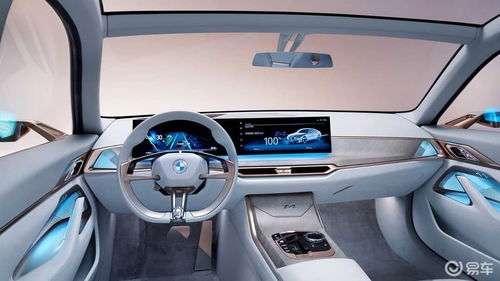 寶馬i4概念車亮相,設(shè)計(jì)簡約流暢,預(yù)示4系四門轎跑版